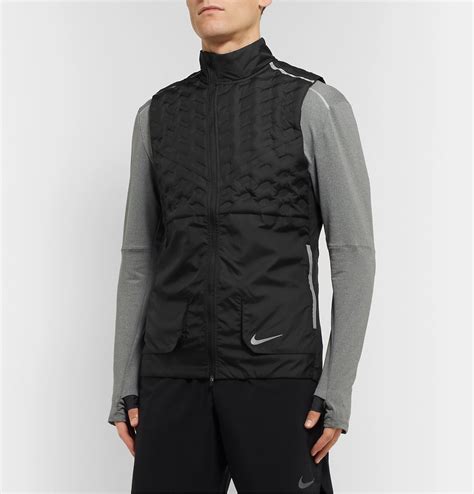 nike aeroloft gilet black